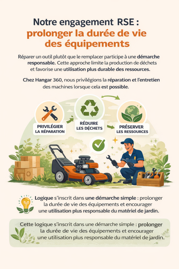 Notre engagement RSE : prolonger la durée de vie des équipements